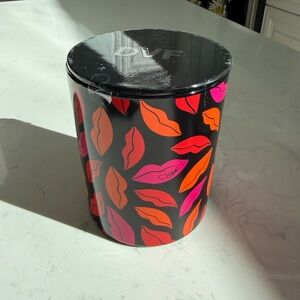 Diane Von Furstenberg Black Candle Lid